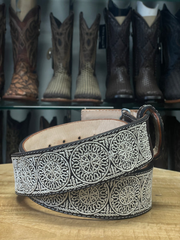 Piteado belt Sol Pattern – Moreno's Wear