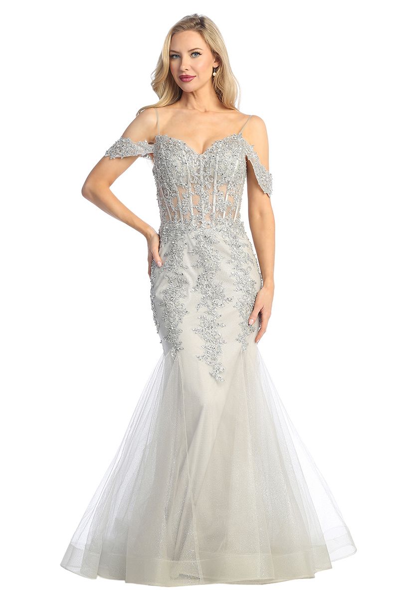 Let's Evening Gowns 7733L Moreno's Wear Let's Evening Gowns 7733L Moreno's Wear