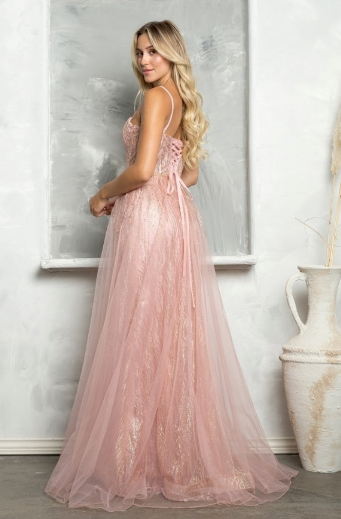 eva prom dresses Eva USA 5232 Long Formal Sleeveless Prom Ball Gown