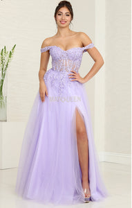 MayQueen Evening Gown MQ2053