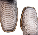 Cuadra Natural Python Boots CC289-L