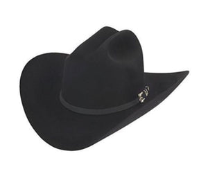 10X Larry Mahan Jerarca Fur Felt Cowboy Hat Black