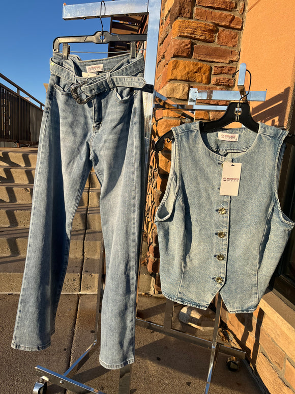 Marbella Denim Set