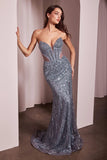 LaDivine by Cinderella Divine Evening Gown CD0227