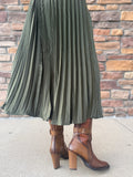 Luz Olive Dress