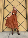 Luz Copper Dress