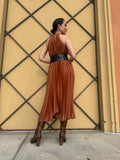 Luz Copper Dress