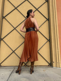 Luz Copper Dress