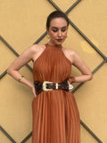 Luz Copper Dress