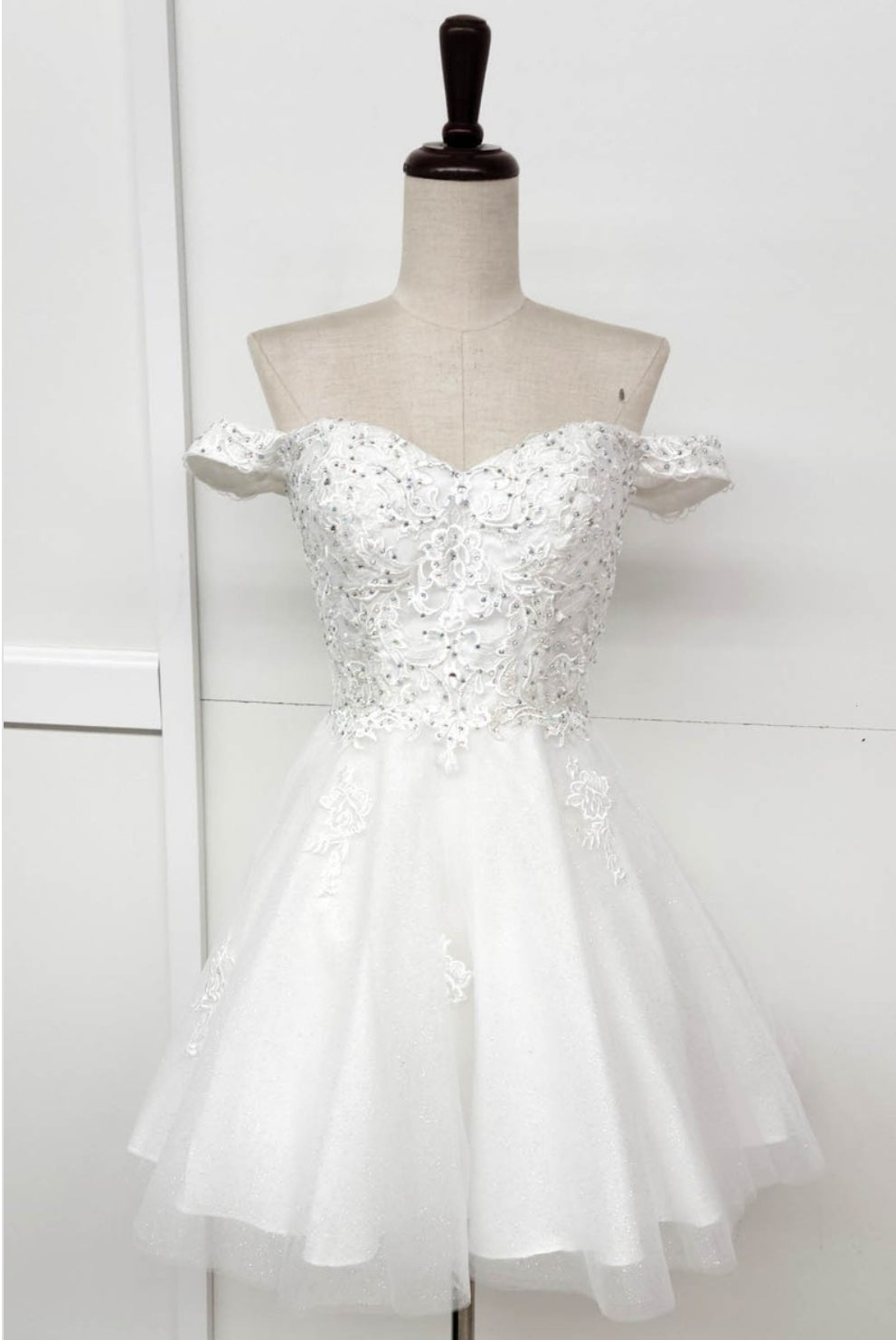 white and silver dama dresses Silver Prom Dresses,High Low Prom Dress,Lace Prom Dress,Classic Prom Dress,PD00264, US12 / Royal Blue
