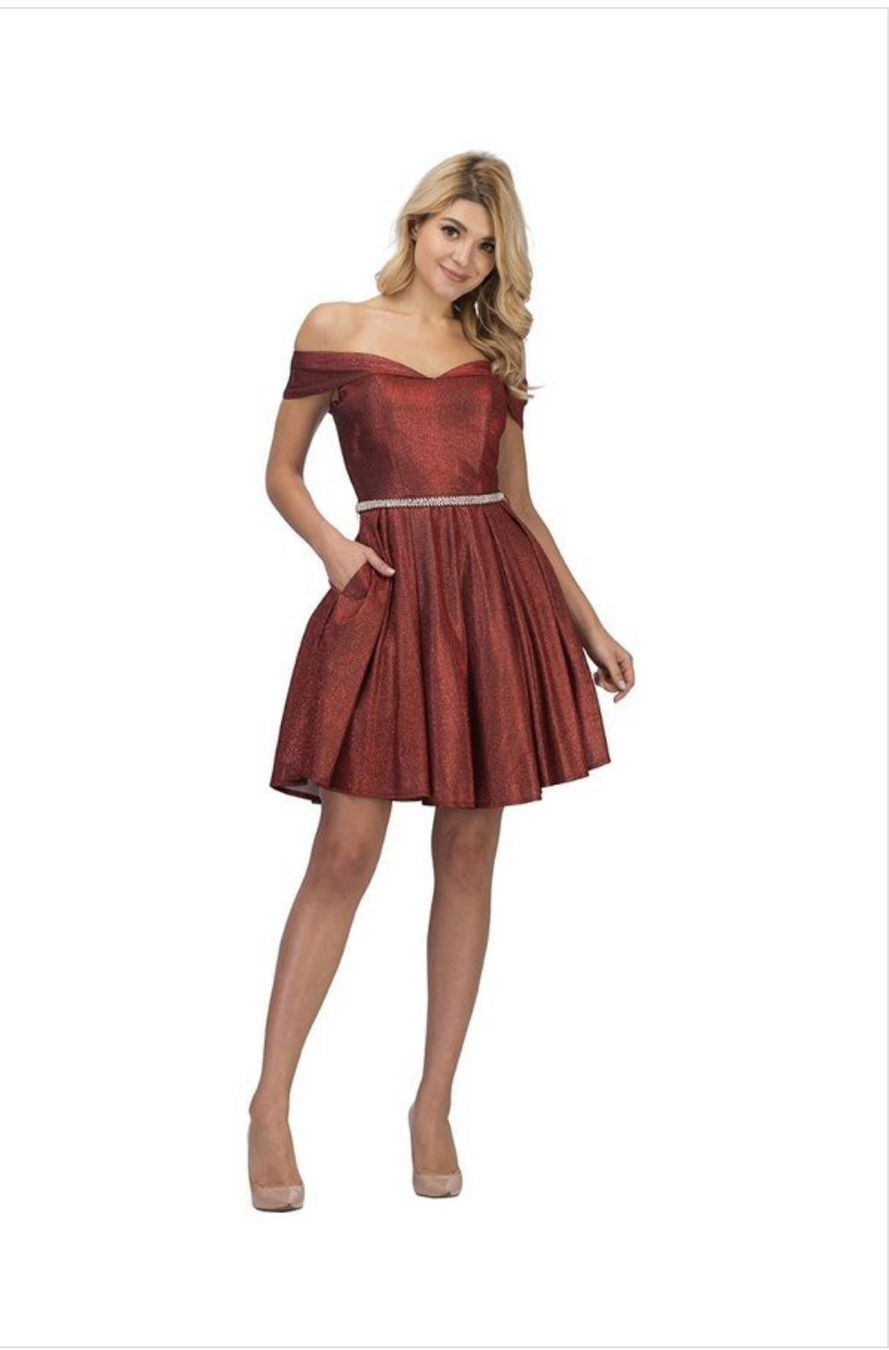 Chicas Dama Dress DM4014 – Moreno's Wear