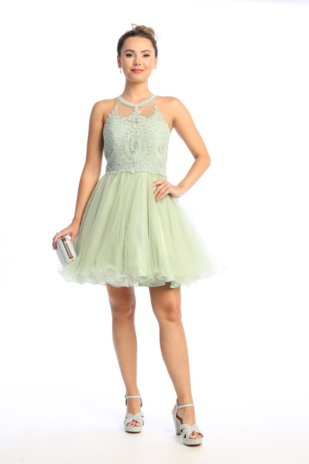 Mint Dama Dresses