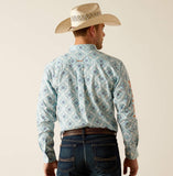 Men’s Ariat Team Emmett White Classic Fit Shirt