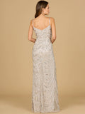 Lara Scoop Neck  Beaded Dress 29117