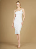Lara One Shoulder Midi Cocktail Dress 29289