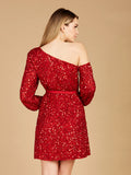 Lara One Shoulder Cocktail Dress 29290