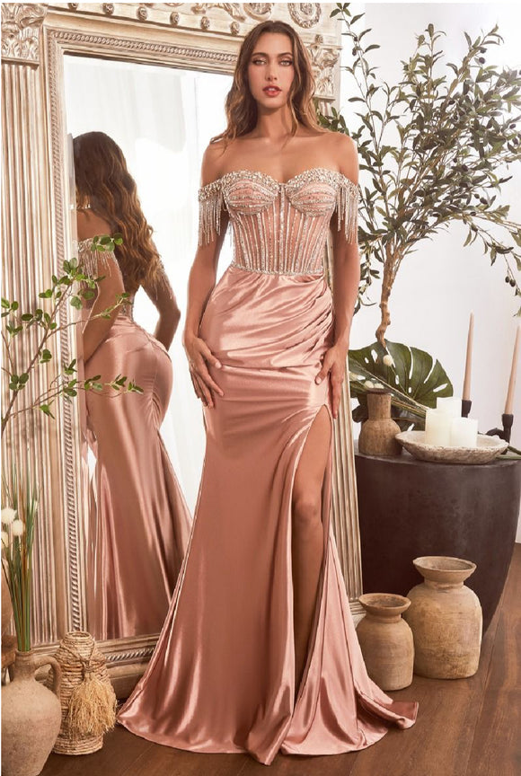 LaDivine by Cinderella Divine Evening Gown CD821 Moreno's Wear LaDivine by Cinderella Divine Evening Gown CD821 Moreno's Wear