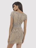 Lara Embellished Short Dress 29571