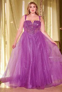 LaDivine by Cinderella Divine Evening Gown CD0217C