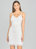 Lara  Spaghetti Strap Fringe Cocktail Dress 51132