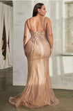 LaDivine by Cinderella Divine Evening Gown CD845C