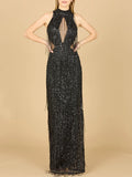 Lara Carrie Fringe Beaded Dress 9973
