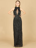 Lara Carrie Fringe Beaded Dress 9973