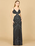 Lara Countess Beaded Gown 9989