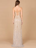 Lara Beaded V Neck Dress 29310