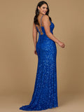Lara Beaded V Neck Dress 29310