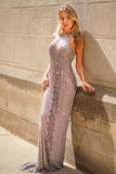 Lara Halter Neck with Keyhole Dress 29600