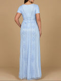 Lara Closed Back, Cap Sleeve Dress 29606