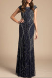 Lara  Cap Sleeve Modestly Covered Dress 33609
