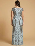 Lara  Cap Sleeve Modestly Covered Dress 33609