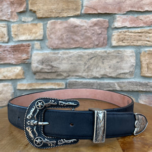 Rodrigo Black Western Belt