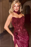 LaDivine by Cinderella Divine Evening Gown CDS550