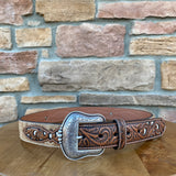 Men’s Ariat A1038802 Fur Hide Belt