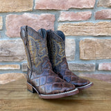 Boy’s Brown Fish Print Boots