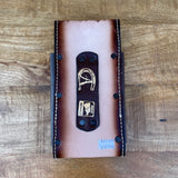 Men’s Brown Horse Print Phone Case