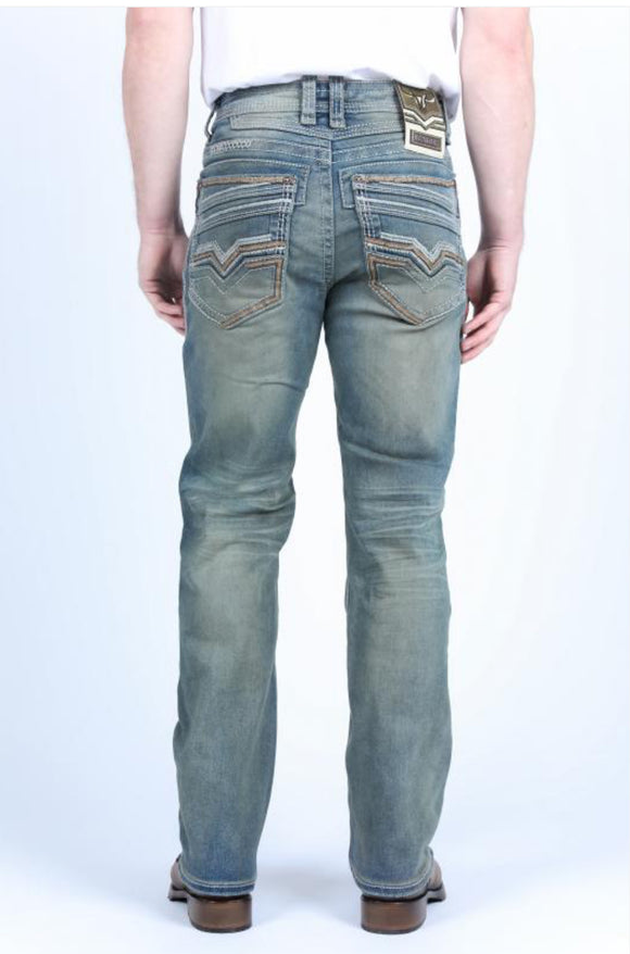 Men’s Platini Denim Holt Men’s Slim Bootcut Jeans