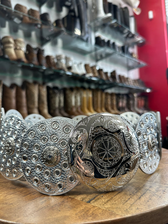 Pilar Silver Belt