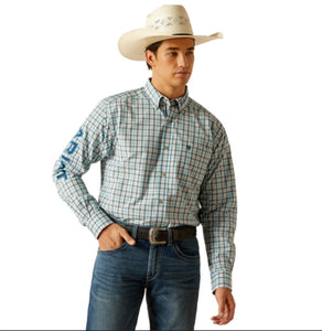 Men’s Ariat Aqua Pro Team Lawrence Classic Fit Shirt