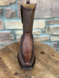 Men’s Los Altos Boots Python 7X Toe Porto Brown