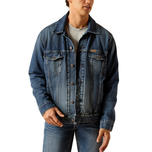 Men's Ariat Blanket Lined Denim Trucker Jacket