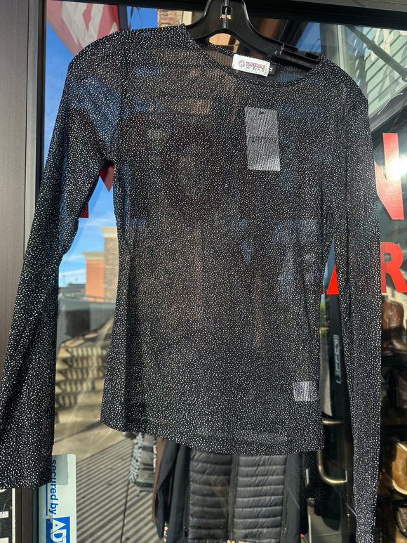 Iris Sheer Sparkly Top