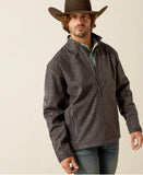 Men's Ariat Logo 2.0 Softshell Jacket in Phantom Embossed