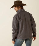 Men's Ariat Logo 2.0 Softshell Jacket in Phantom Embossed