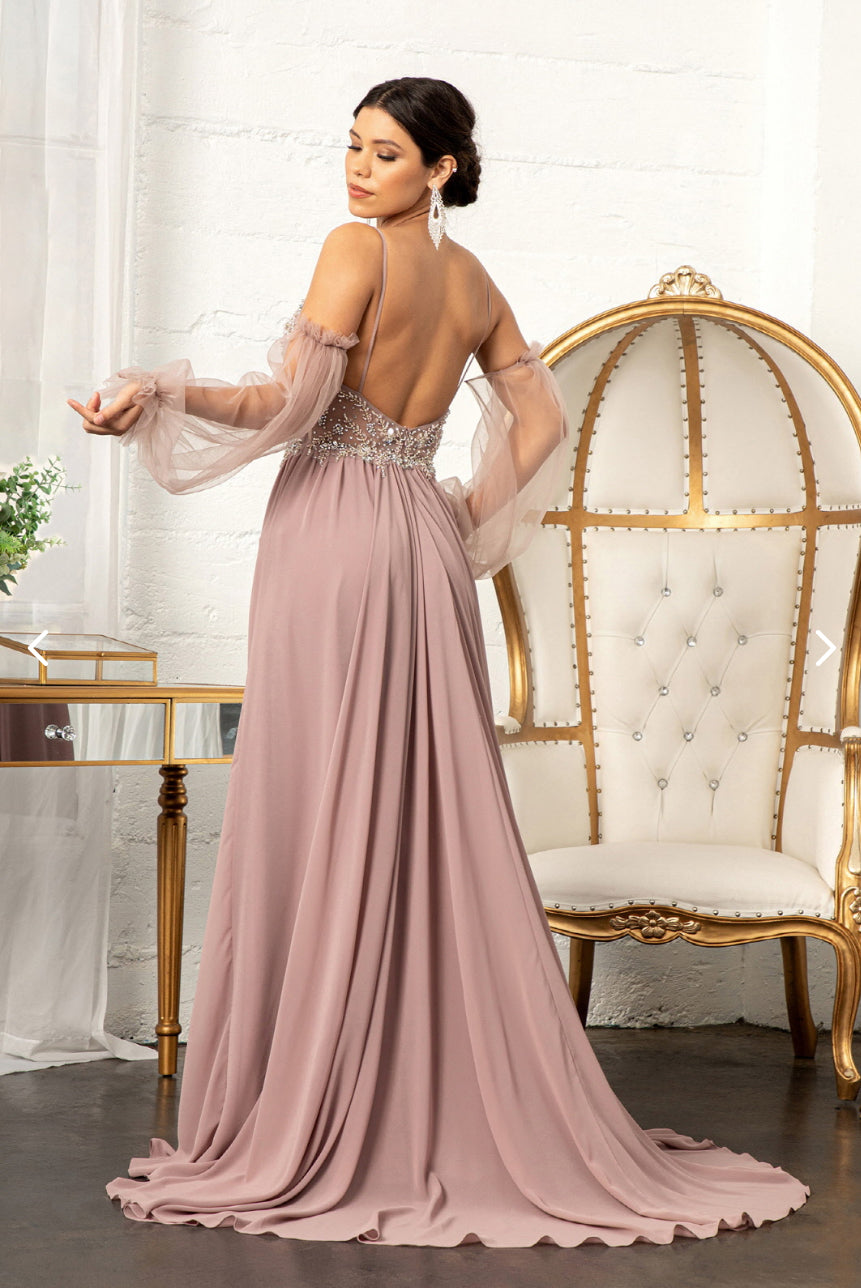 GLS Collective Evening Gown GL3005  Moreno's Wear
