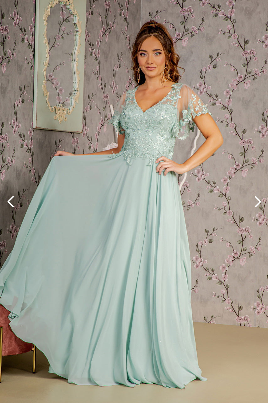 GLS Collective Evening Gown GL3352  Moreno's Wear