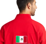Men’s Ariat Red New Team SoftShell Mexico Jacket